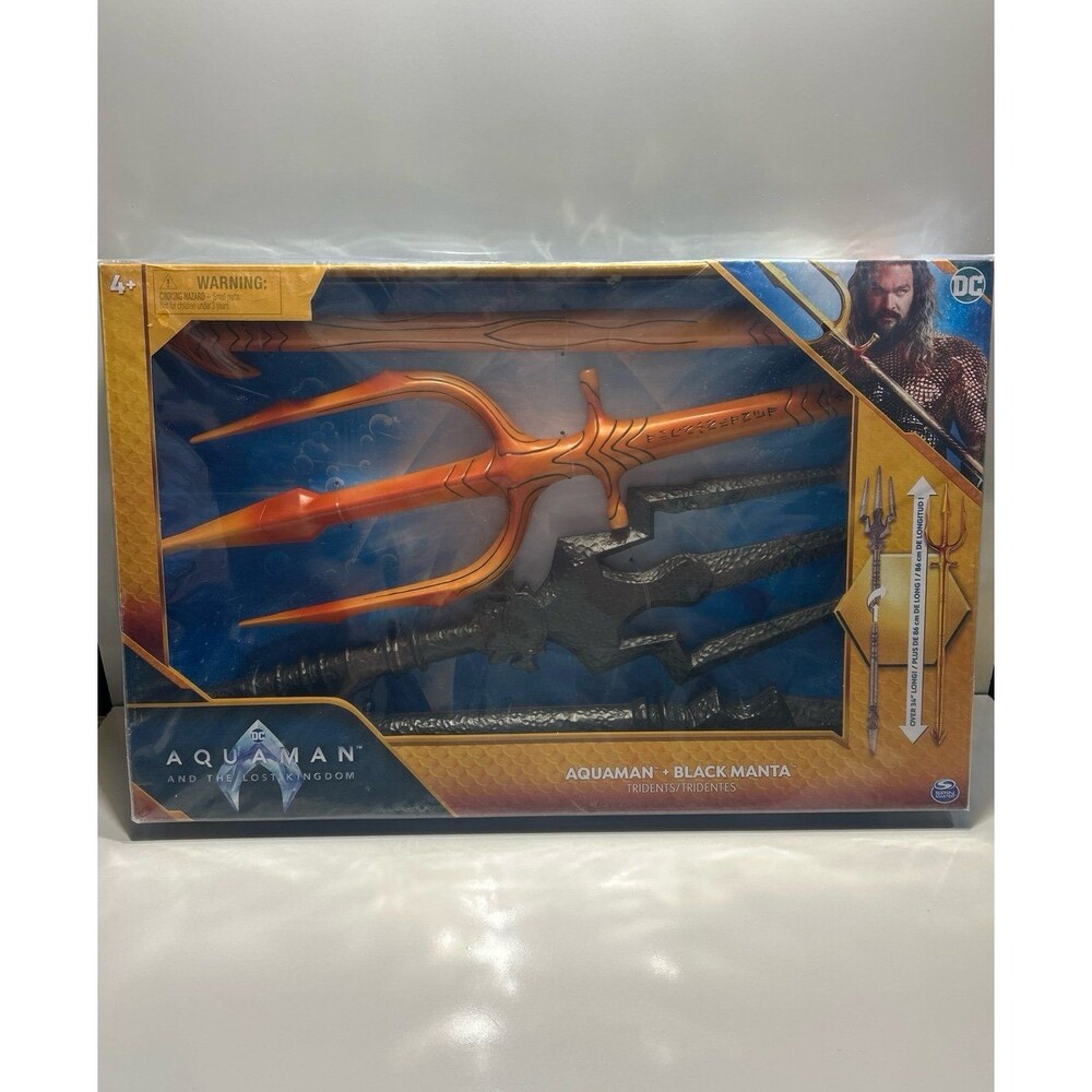 Aquaman DC Comics, And Black Manta Tridents, 35-Inch Movie-Styling (2 tridents)